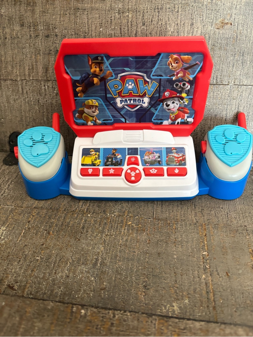 Paw Patrol Red, Blue & White Walkie Talkie Command Center etc